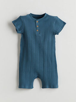 Bisiklet Yaka Erkek Bebek Ka?korse Tulum 2li