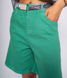 Шорты #МСК1239 (1), зелёный