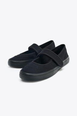 FABRIC STRAP BALLERINAS - Zara фото 12