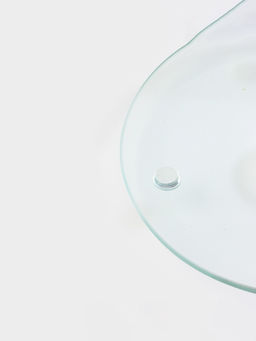 Подставка для торта Доляна Тропики, d=32 см, вращающаяся, стекло, зелёная фото 4