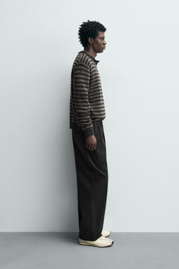 STRIPED WOOL - YAK JUMPER - Zara фото 11
