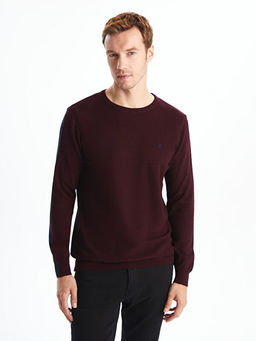 Bisiklet Yaka Erkek Triko Kazak