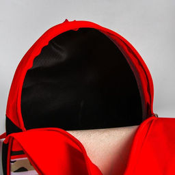 Рюкзак детский для девочки на молнии, красный, 23?21?10 см, Минни Маус - Disney фото 2