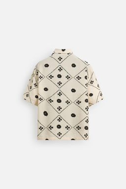 CONTRAST PRINT SHIRT - Zara фото 8