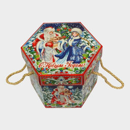 Цена за 10 шт. Подарочная коробка На Катке 18 x 18 x 14 см - Simaland фото 8