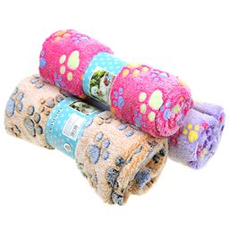 Подстилка-плед для животных 70х100см, велсофт, цвета микс (Китай) - Pet toys фото 3