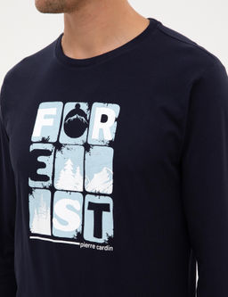 Lacivert Pijama Tak_m_