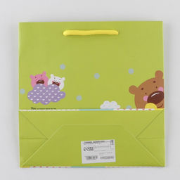 Цена за 5 шт. Пакет подарочный, упаковка, «Три медведя», 20×20×8 см