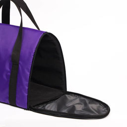 Сумка - переноска для животных Туннель, нейлон, 37 х 22 х 26 см, фиолетовый - Пижон фото 4
