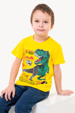 Детская хлопковая футболка Happy Fox фото 28