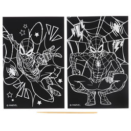 Гравюра детская «Человек-паук», набор 2 шт., 10×15 см