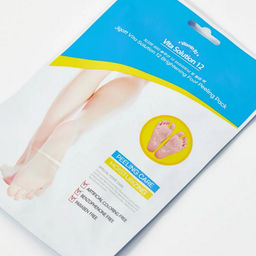 Jigott Отшелушивающие пилинг-носочки с осветляющим эффектом / Vita Solution 12 Brightening Foot Peeling Pack, 30 мл