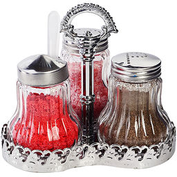 40481 Набор для специй на подставке 5 пр стекло/нерж MB (х48) - Mayer&boch фото 2