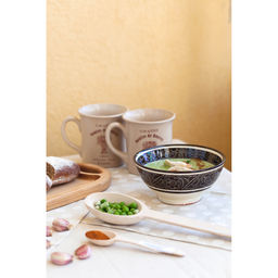 Коса Риштанская Керамика Узоры 15 см, малая, коричневая - Шафран фото 9