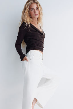 Top drapeado de punto - H&m фото 6