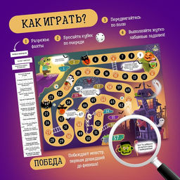 Настольная игра Монстры на прогулке - Лас играс kids фото 3