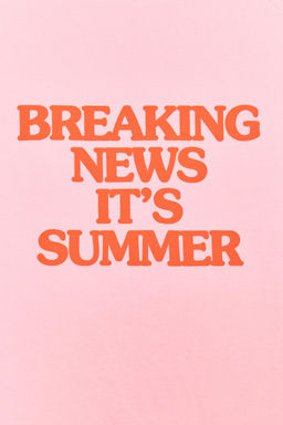 T-SHIRT WITH SLOGAN - Zara фото 17