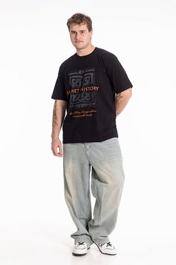 Футболка М125101Па черный - Елена фото 2