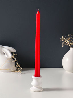 Свеча античная 25 см (набор 3 шт) 58 гр, 7 ч, цв. красный