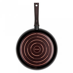 Сковорода с антипригарным покрытием д26см Аспайр, h5,1см, s3мм, дно д21см, s3,3мм, кованый алюминий, бакелитовая ручка с покрытием soft-touch, темно-фиолетовый, TalleR (Китай) Подходит для всех видов плит, включая индукционную. - Домашняя мода фото 4