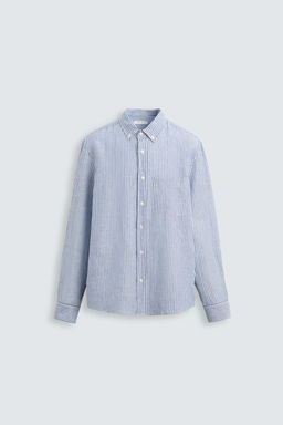 COTTON - LINEN SHIRT - Zara фото 7