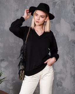 Свитшот с V-образным вырезом 93.4 - Elena sorti фото 10