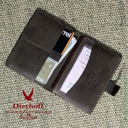 Мужская кожаная обложка для паспорта и автодокументов Dierhoff Д 6011-904 - Sergio valentini фото 2