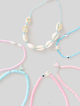 ACOOLA / Набор из 6 шт. бусы дет. Dill разноцветный фото 3