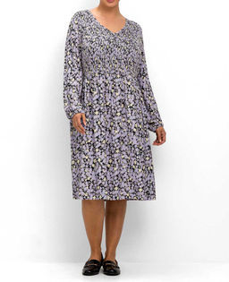 Трикотажное платье, цвета лаванды