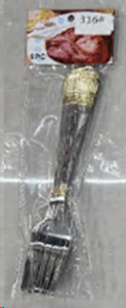 Вилка столовая 6 штук Серебро 15 Spark/ MJ3162 /уп 100/410/шлифовка глянец