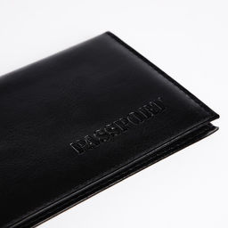Обложка для паспорта, чёрная