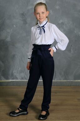 Блузка из шифона для девочки Happy Fox  фото 2