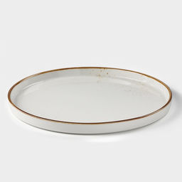 Тарелка с бортиком Magistro «Церера», d=25.5 см, фарфор, белая