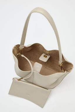 GATHERED TOTE BAG - Zara фото 14