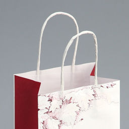 Цена за 20 шт. Пакет под бутылку Подарок для тебя, белый крафт, 13 х 36 х 10 см - Доступные радости фото 5