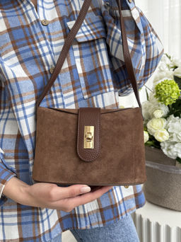 Сумка женская из телячьей кожи