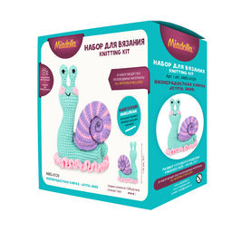 Набор для вязания Miadolla AMG-0129 Жизнерадостная улитка