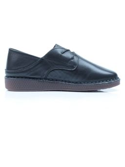 03-5905 BLACK Полуботинки женские (натуральная кожа) - Фабричный китай фото 10