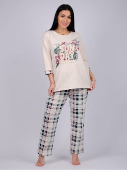 Пижама, домашний костюм ДК-62-бежевый