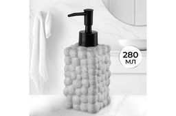 Диспенсер для мыла 280 мл, 6.5*6.5*18 см, серый - Elan gallery фото 7