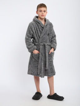 Халат "Отдых" серый