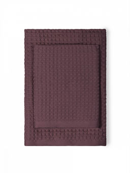 Набор полотенец вафельных 2шт 70x140, 50x90 марсала вафельное полотно