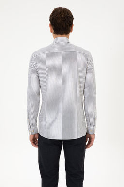 Erkek Beyaz Uzun Kollu G_mlek - U.s. polo assn фото 5