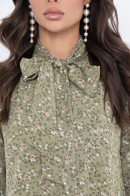 ПЛАТЬЕ НОГАРА (ХАКИ ФЛОВЕРС) - Bellovera фото 9