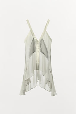 FLOWING GEORGETTE TOP - Zara фото 3