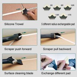 Универсальный скребок для углов от герметика - Family фото 2