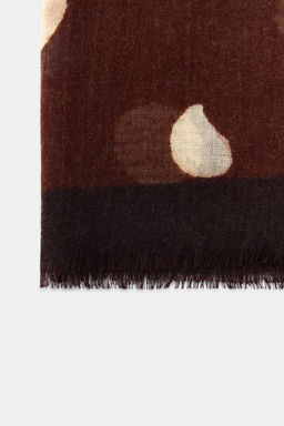 POLKA DOT PRINTED SCARF - Zara фото 4