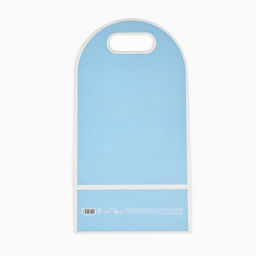 Цена за 5 шт. Переноска для цветов с вырезными бабочками «Для тебя!», голубая 20×30×8 см