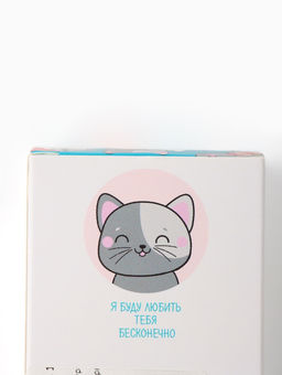 Цена за 2 шт. Полотенце махровое Этель. Я бы обнял тебя, 30?30 см, 100% хлопок, бирюзовое  фото 5