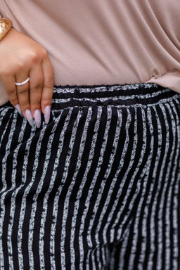 Брюки Luxury Moda 1447 черно-белый - Anelli фото 5